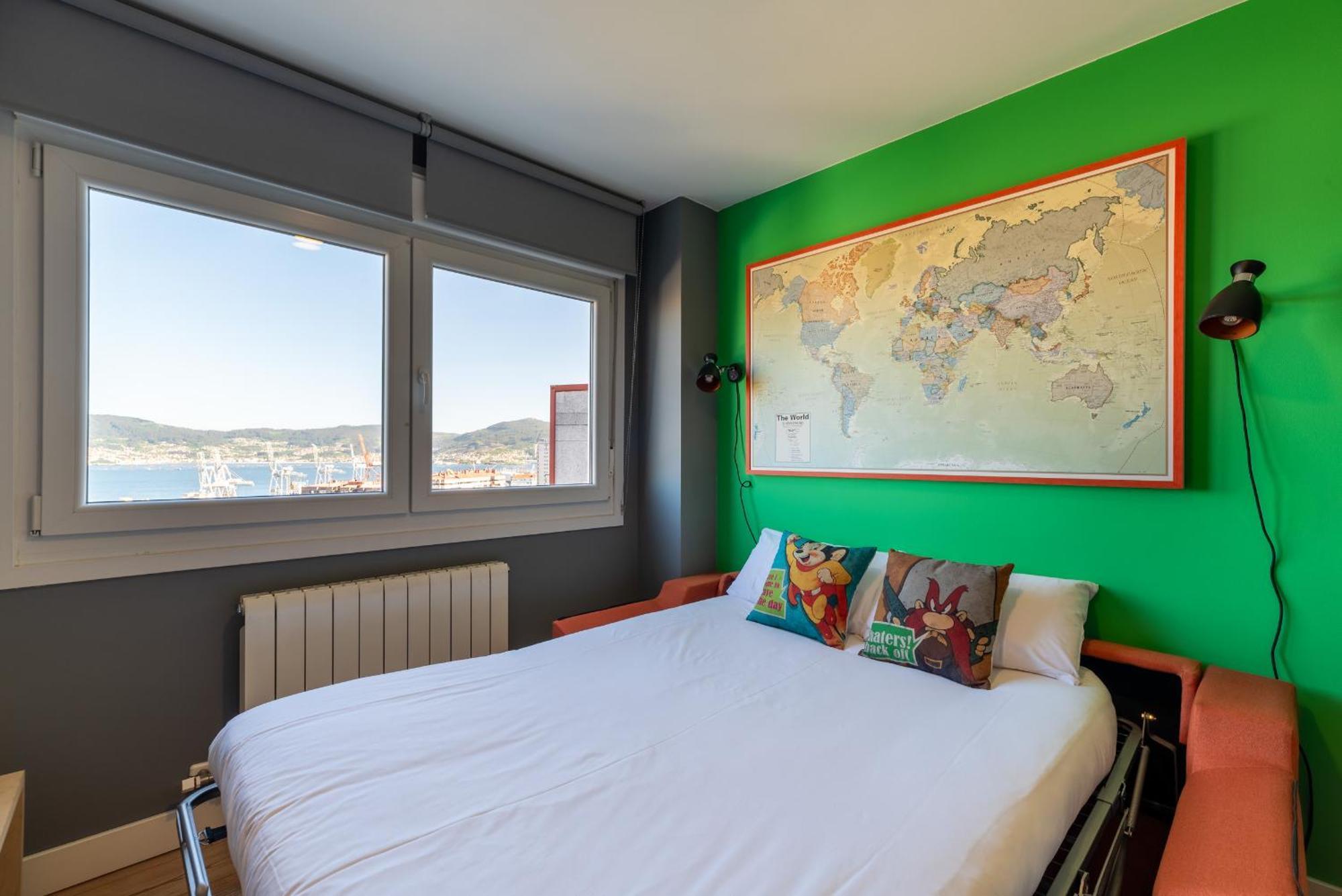 Apartamento Vistas Ria Con Parking Виго Екстериор снимка