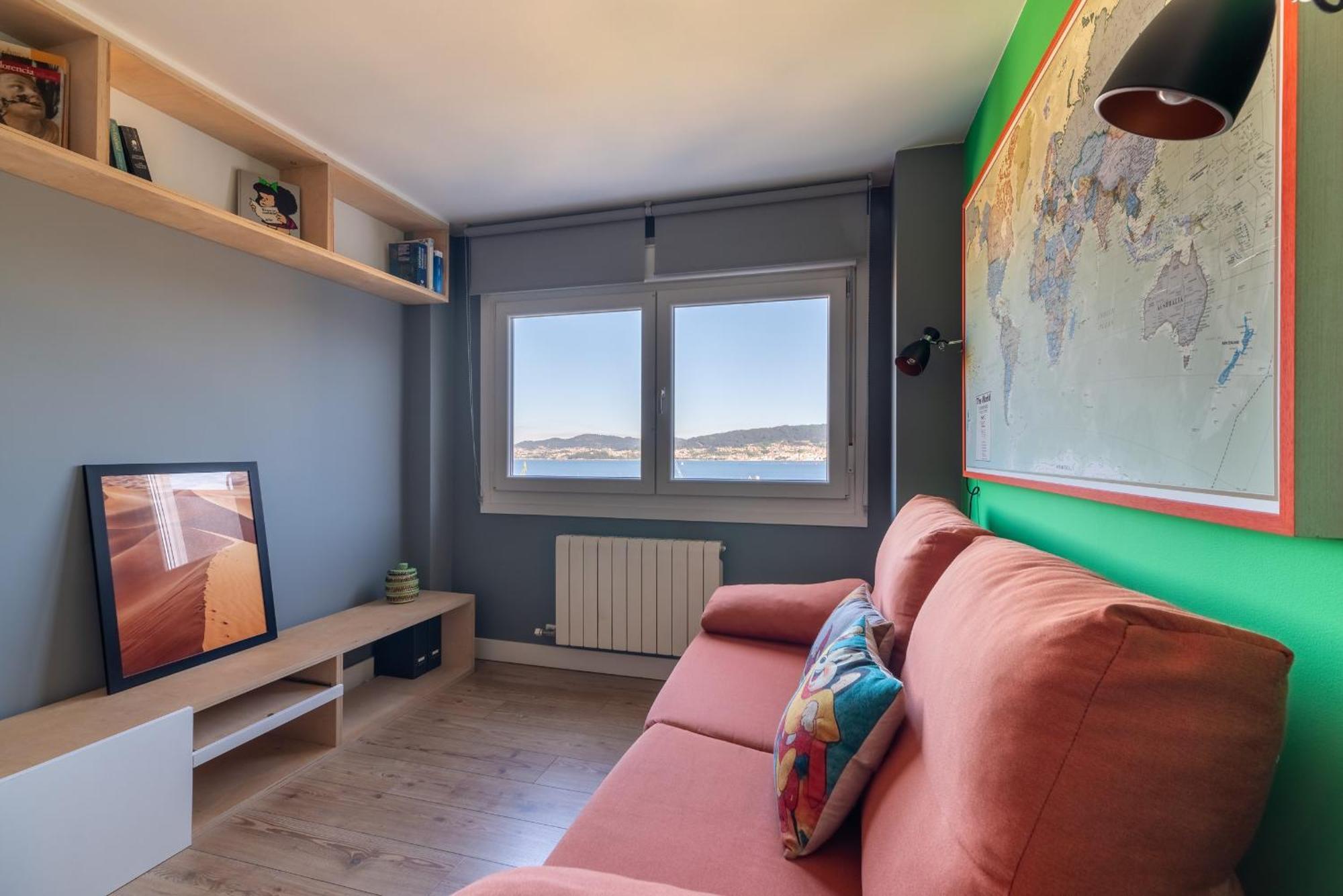 Apartamento Vistas Ria Con Parking Виго Екстериор снимка